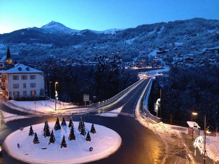 Appart Cosy Et Lumineux Au Coeur De Saint Gervais Exterior photo