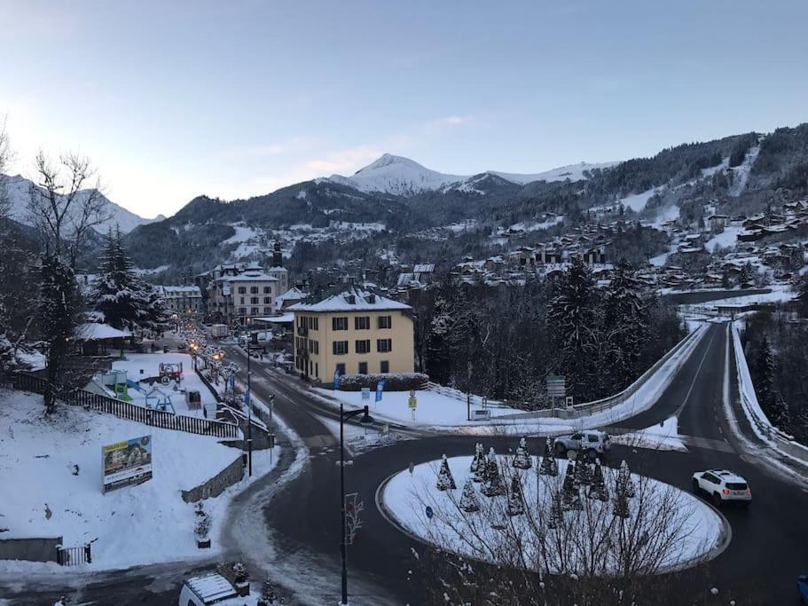 Appart Cosy Et Lumineux Au Coeur De Saint Gervais Exterior photo